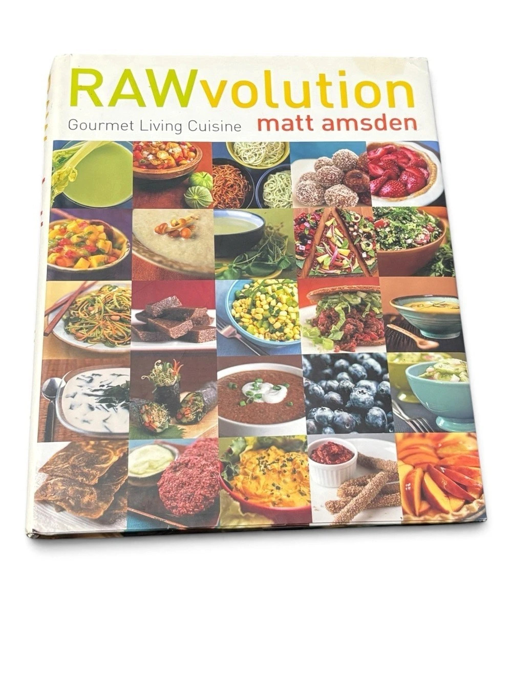 RAWvolution Matt Amsden Raw Food Cookbook
